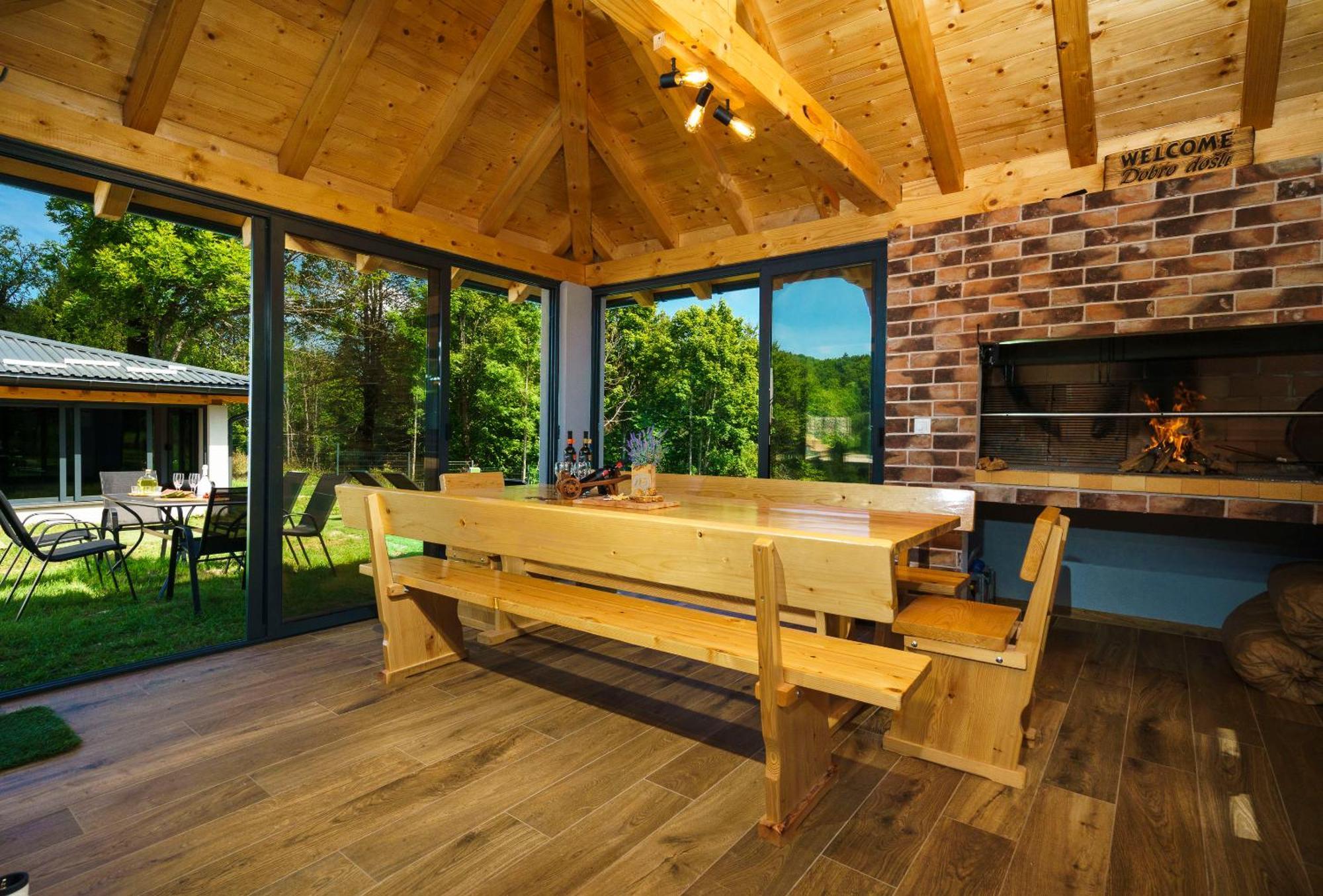 Plitvice House Angelina Villa Saborsko Ngoại thất bức ảnh